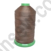 Top Stitch Heavy Duty Bonded Nylon Sewing Thread Dark Chocolate Brown 411